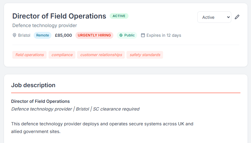 Define the role screenshot